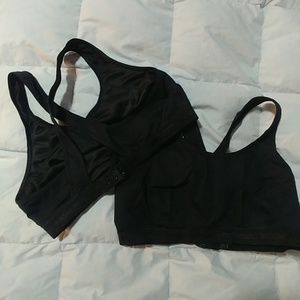 Black VS sports bras